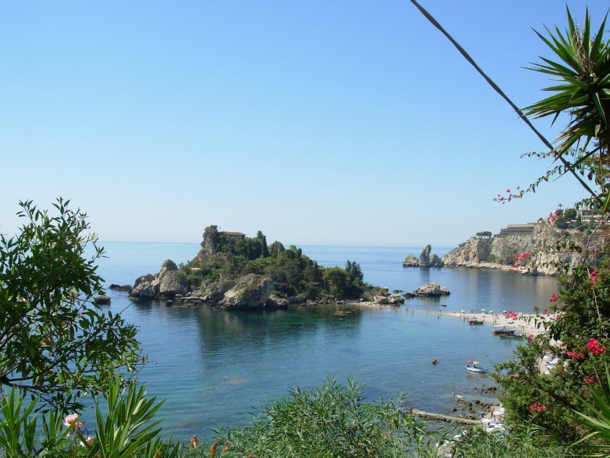 Taormina Castle And Sea Viewアパートメント エクステリア 写真